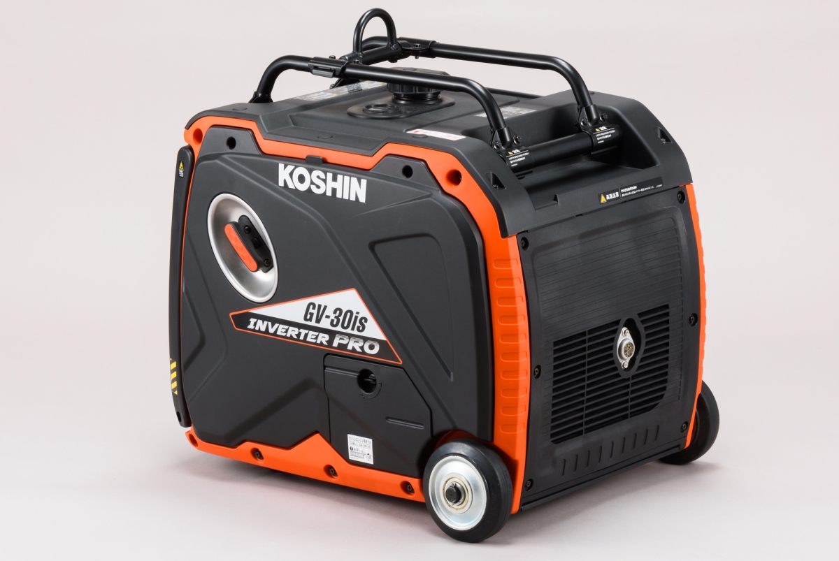 最大63％オフ！ AZTEC ビジネスストアKOSHIN 2台セット品 工進 インバーター発電機 GV-30is GV-30is-AAA-2 定格出力正弦波  3.0kVAインバーター発電機 法人様限定