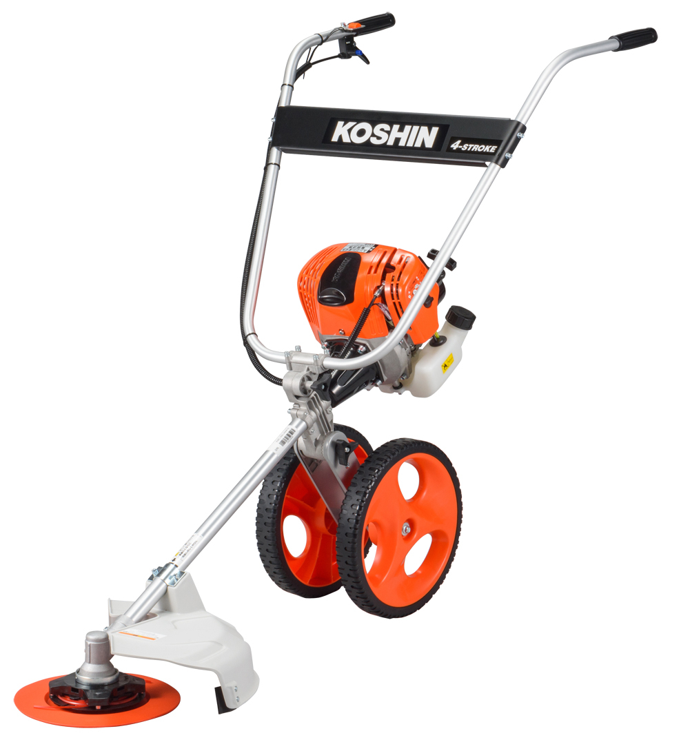 【新品未使用】【山梨発】【引取限定】KOSHIN 工進　手押し式　エンジン草刈機 手押し式エンジン草刈機(EBC-35C-AAA-4) EBC-35C | 株式会社工進