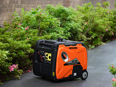 発電機 使用例 写真